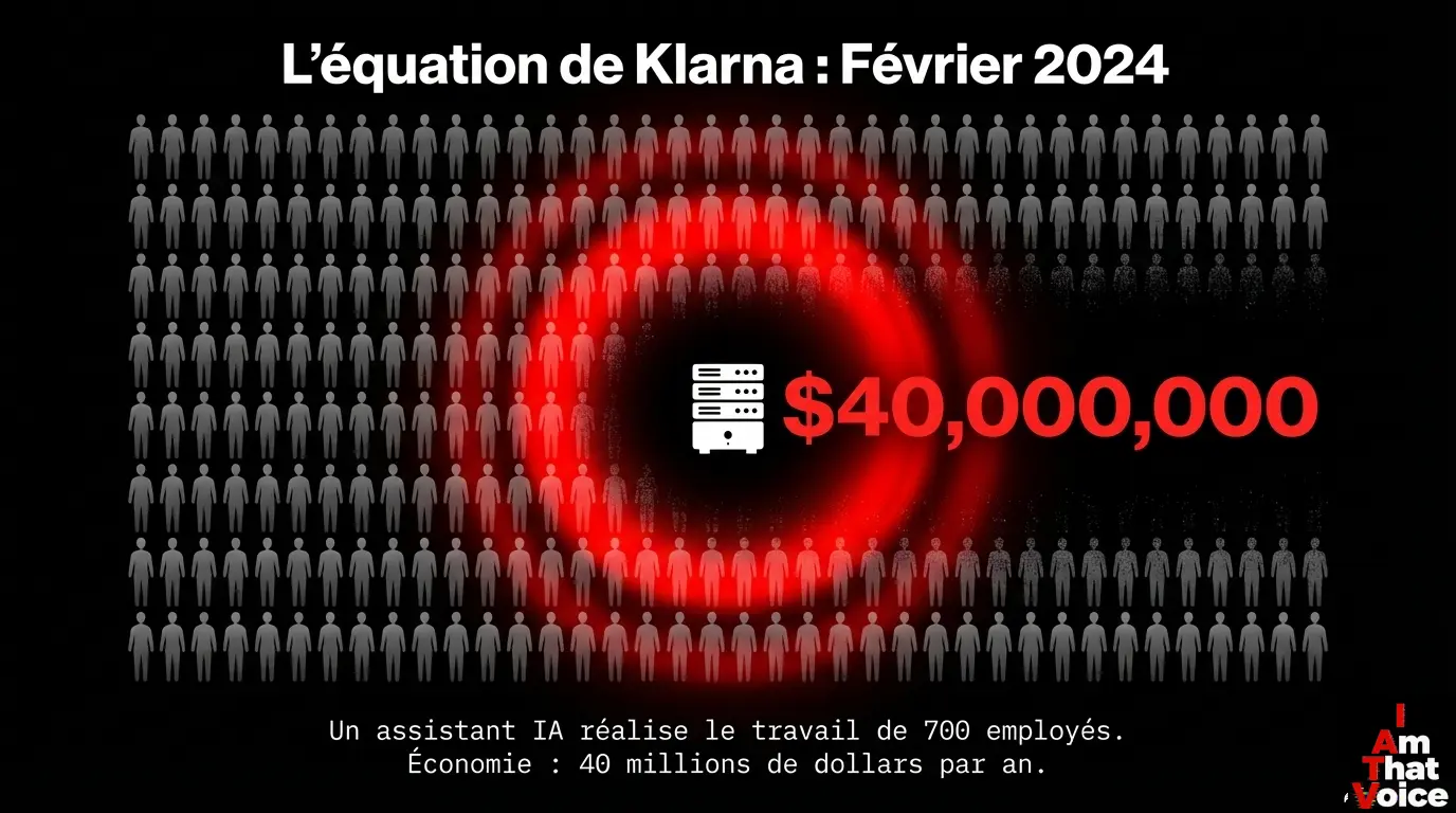 L’équation de Klarna — Février 2024 : 700 employés = $40,000,000