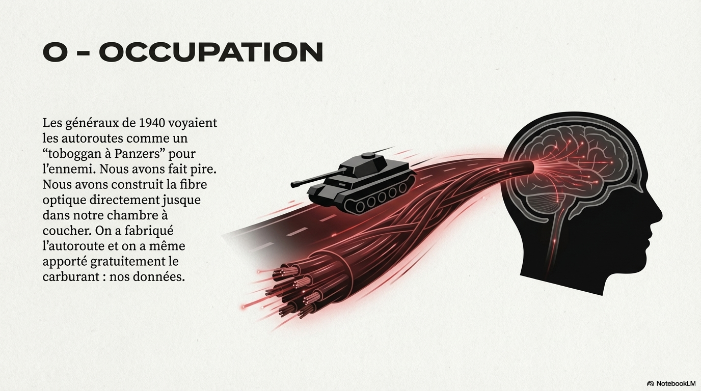 L&rsquo;occupation cognitive : la colonisation de l&rsquo;architecture neuronale