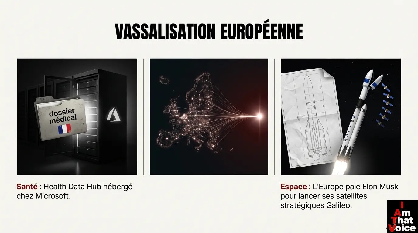 La vassalisation européenne : Health Data Hub et SpaceX